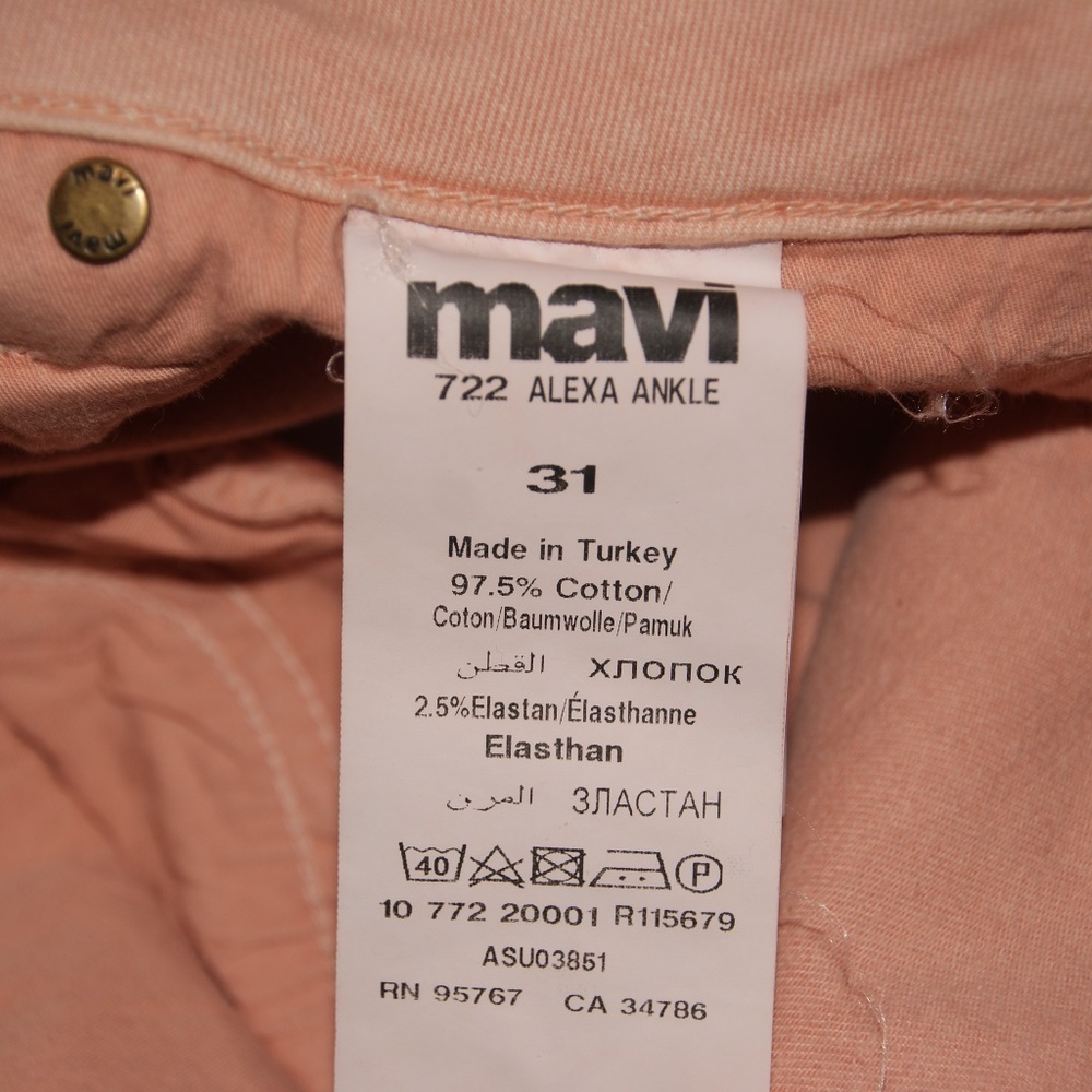 New STITCH FIX Mavi 'Aiden' Skinny Ankle Jeans NWT - Picture 6 of 8